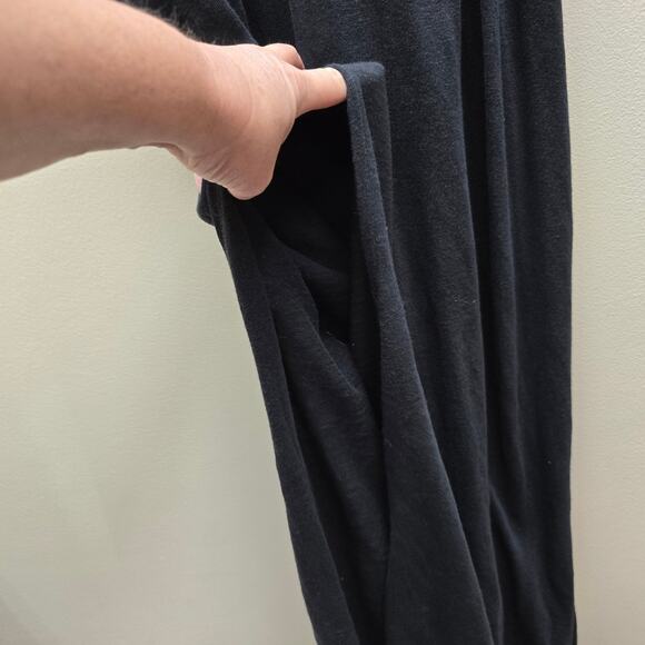 Free People Beach Women's Back Cut Out Adriana Maxi Dress Black Size Small - Picture 6 of 7